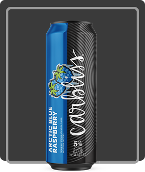 Arctic Blue Raspberry Carbliss 19.2 oz Cocktail